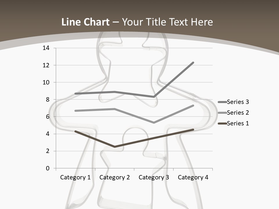 A Cookie Cutter With A Man And A Woman On It PowerPoint Template