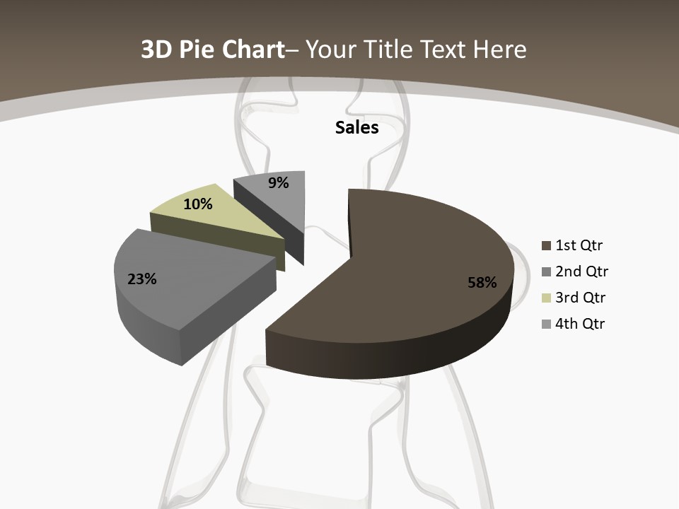 A Cookie Cutter With A Man And A Woman On It PowerPoint Template