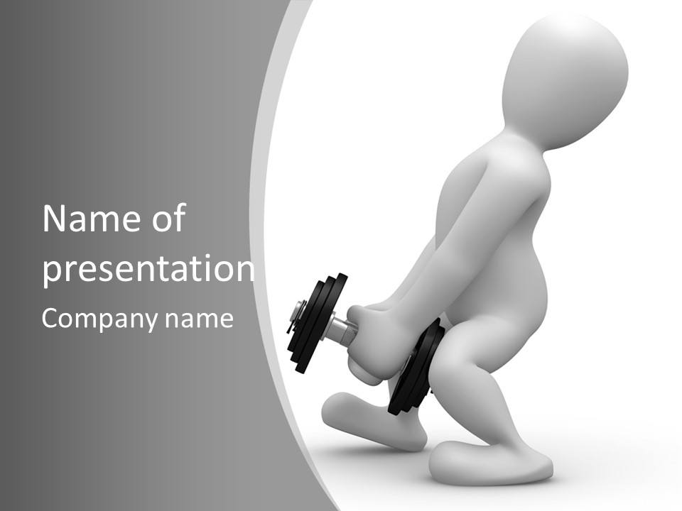 A Person Is Holding A Machine In His Hand PowerPoint Template