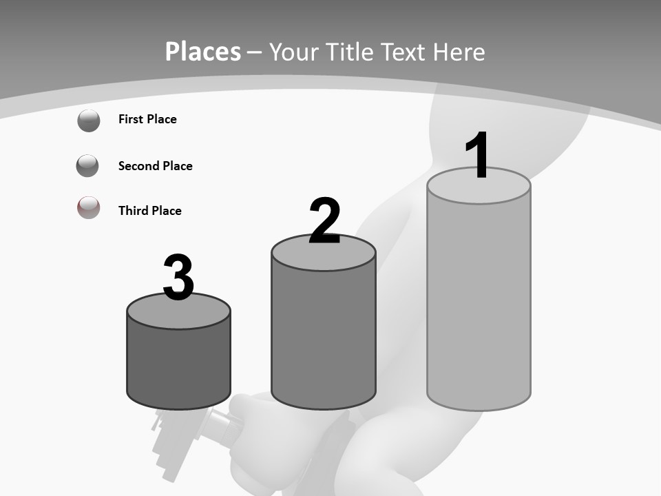 A Person Is Holding A Machine In His Hand PowerPoint Template