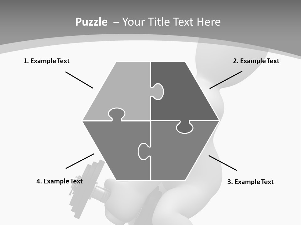 A Person Is Holding A Machine In His Hand PowerPoint Template