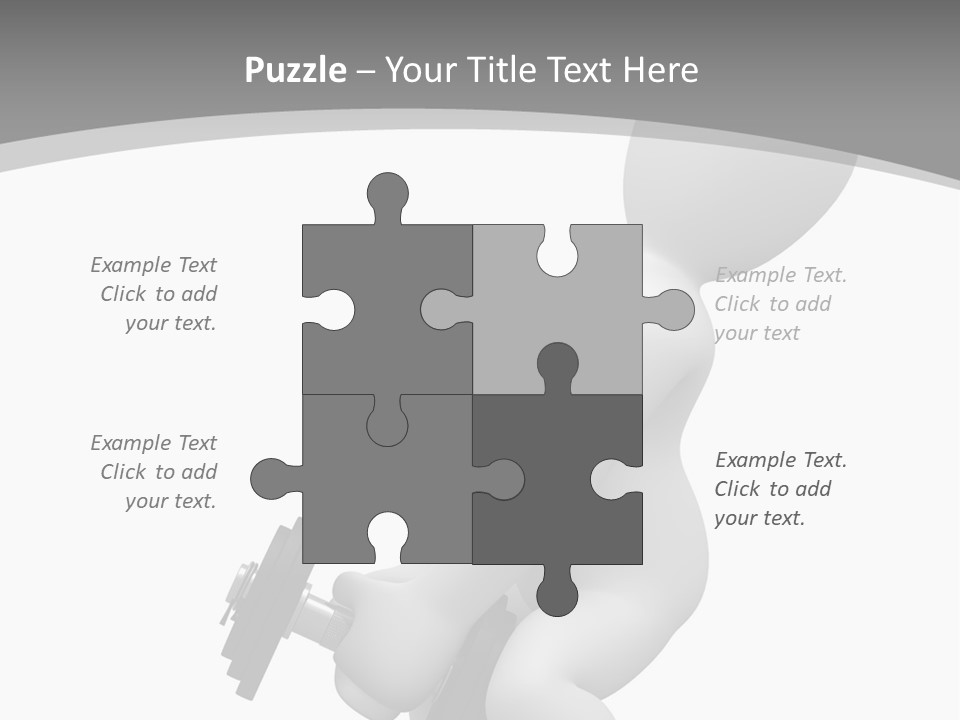 A Person Is Holding A Machine In His Hand PowerPoint Template