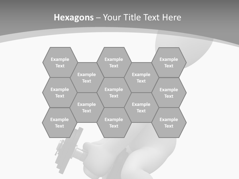 A Person Is Holding A Machine In His Hand PowerPoint Template