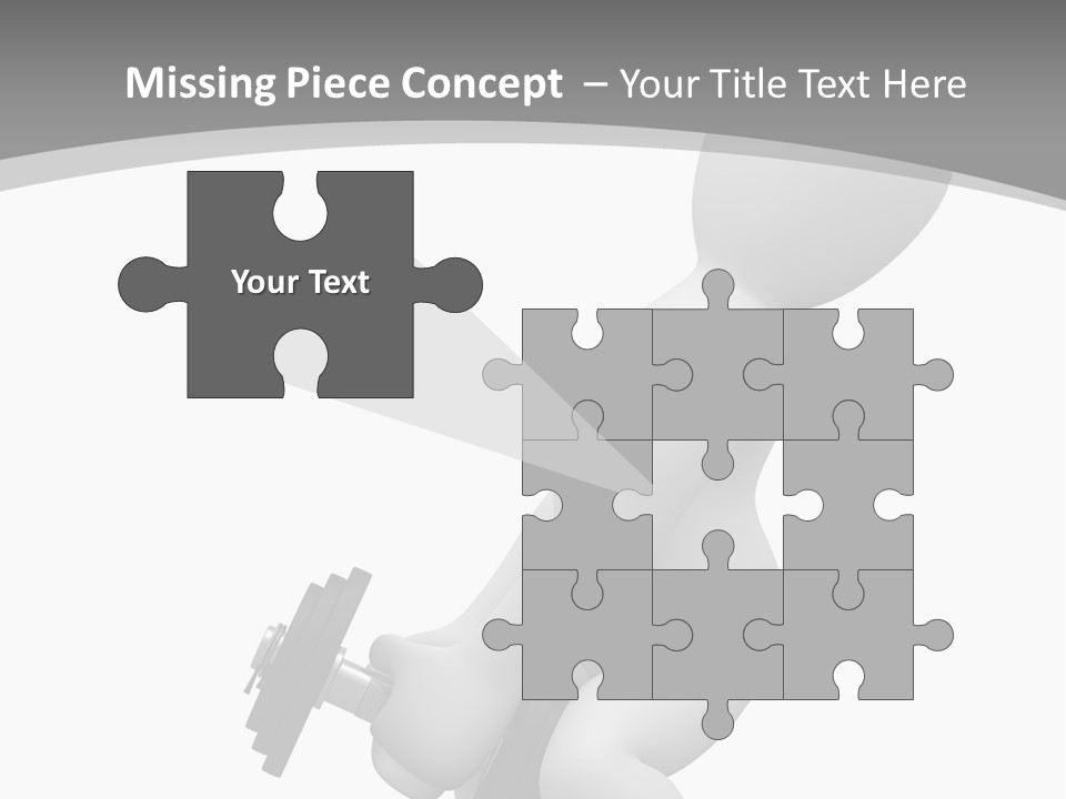 A Person Is Holding A Machine In His Hand PowerPoint Template