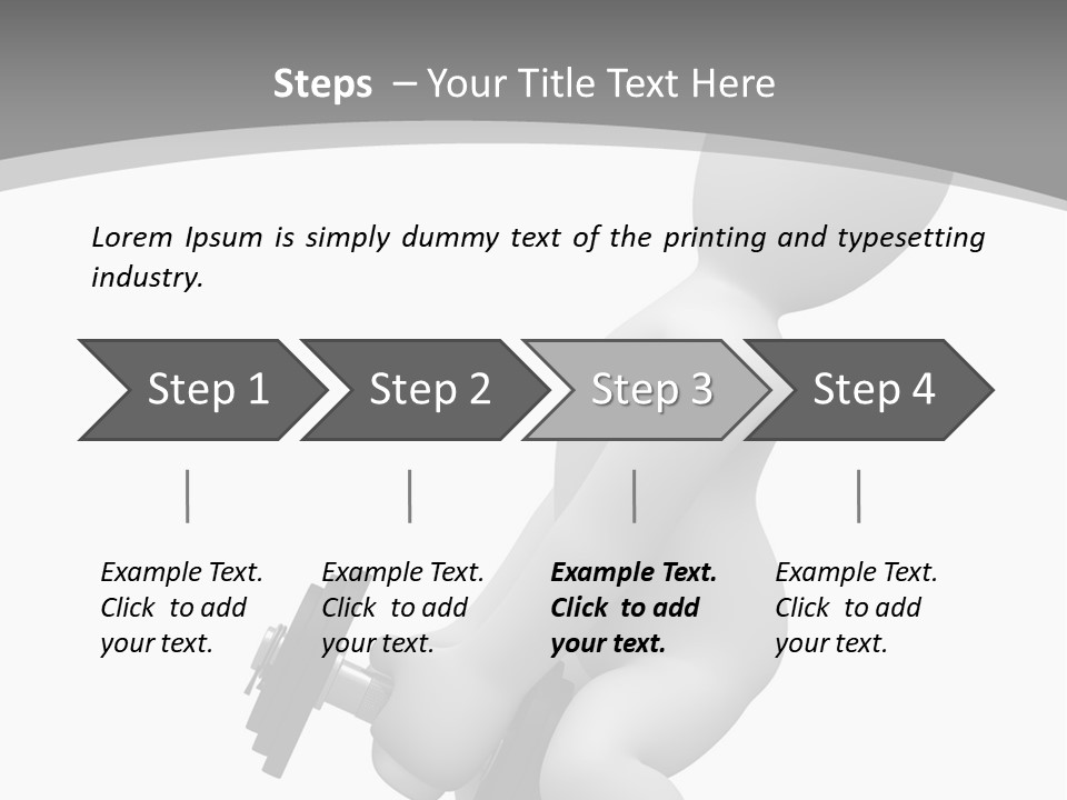 A Person Is Holding A Machine In His Hand PowerPoint Template
