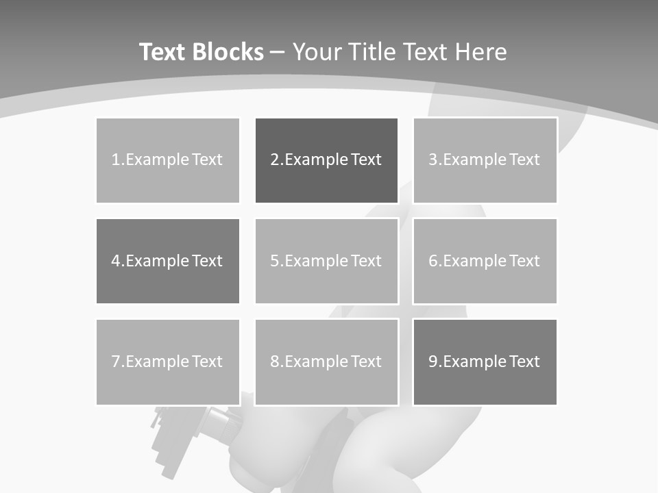 A Person Is Holding A Machine In His Hand PowerPoint Template