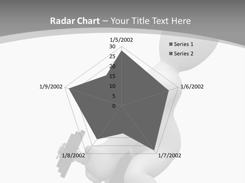 A Person Is Holding A Machine In His Hand PowerPoint Template