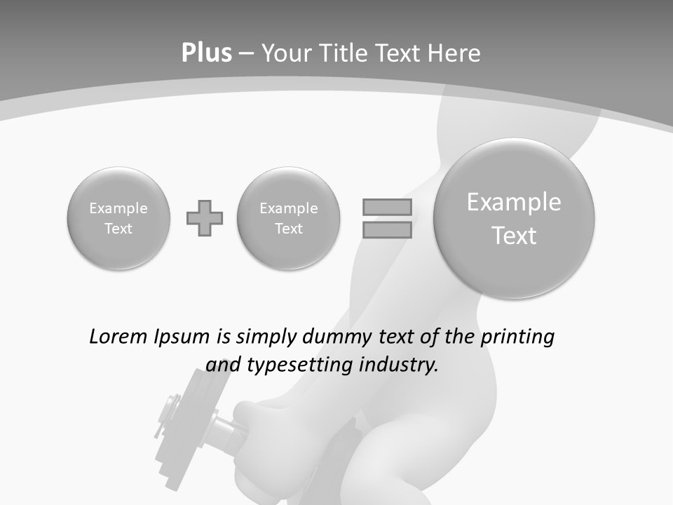 A Person Is Holding A Machine In His Hand PowerPoint Template