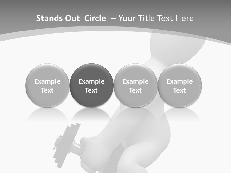 A Person Is Holding A Machine In His Hand PowerPoint Template