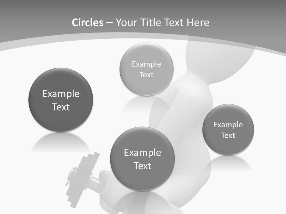 A Person Is Holding A Machine In His Hand PowerPoint Template