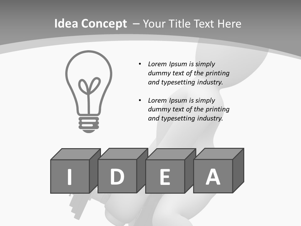 A Person Is Holding A Machine In His Hand PowerPoint Template