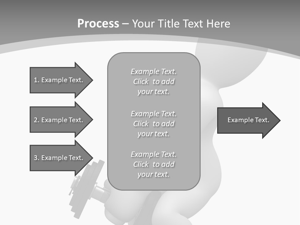 A Person Is Holding A Machine In His Hand PowerPoint Template