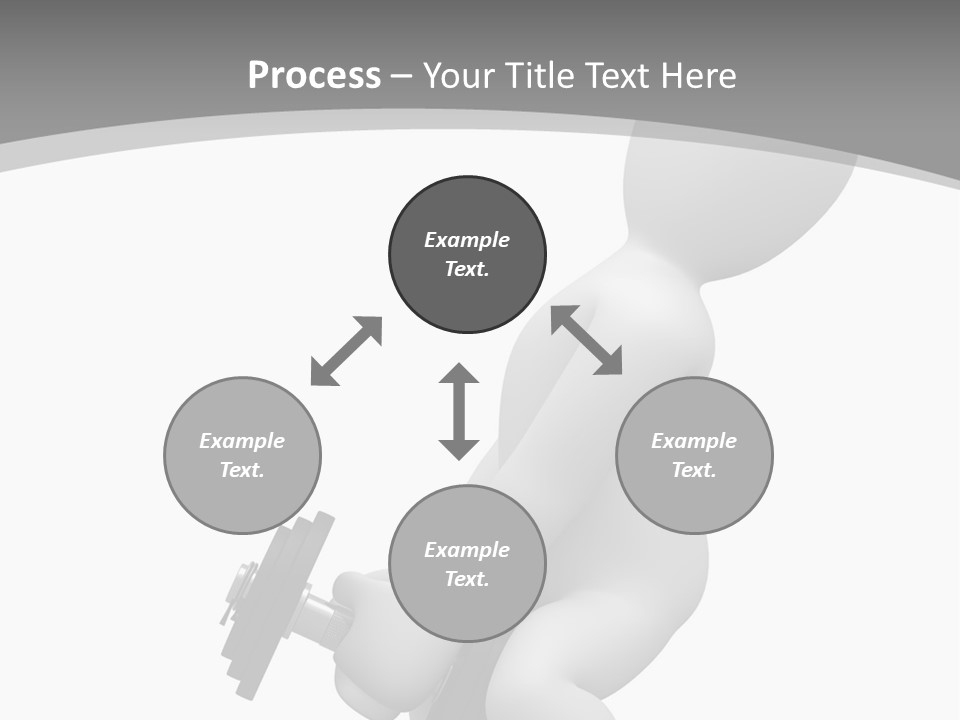 A Person Is Holding A Machine In His Hand PowerPoint Template