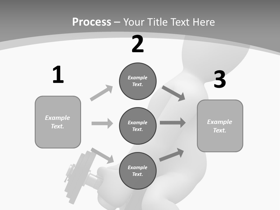 A Person Is Holding A Machine In His Hand PowerPoint Template