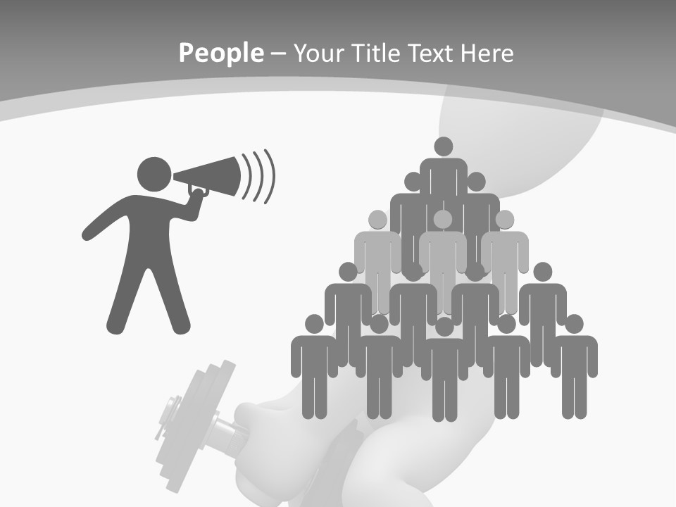 A Person Is Holding A Machine In His Hand PowerPoint Template