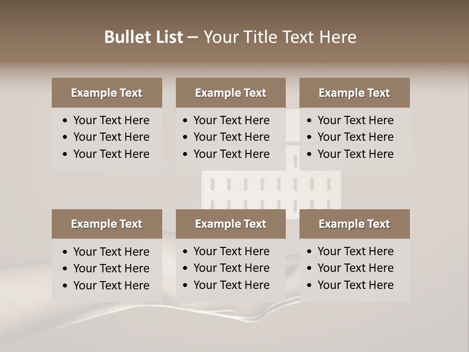 A Person Holding A House In Their Hand PowerPoint Template