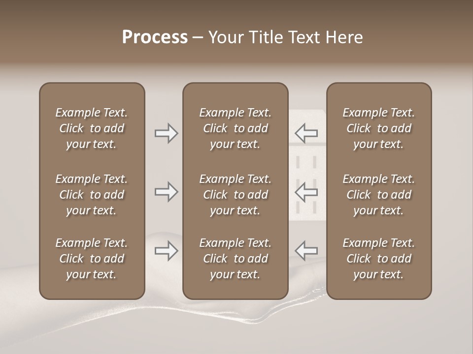 A Person Holding A House In Their Hand PowerPoint Template