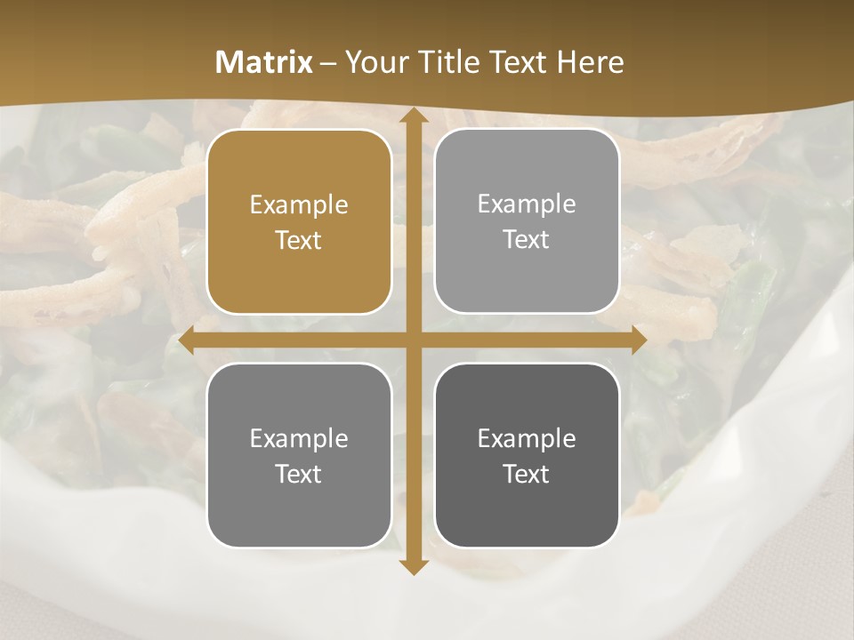A Plate Of Food With Onion Rings On It PowerPoint Template