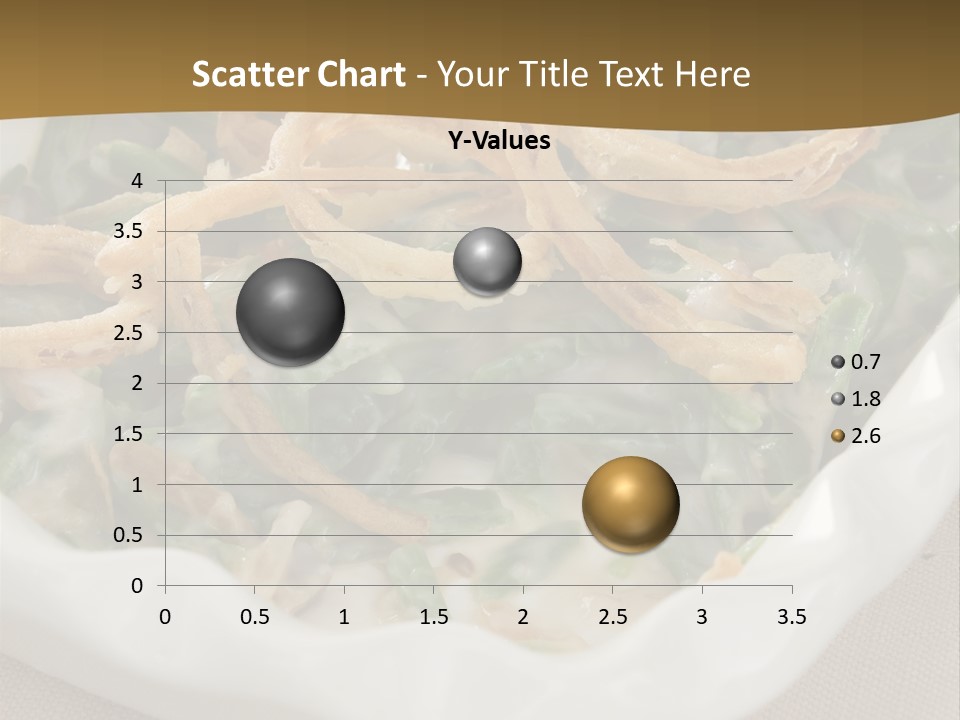 A Plate Of Food With Onion Rings On It PowerPoint Template