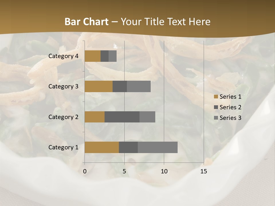 A Plate Of Food With Onion Rings On It PowerPoint Template