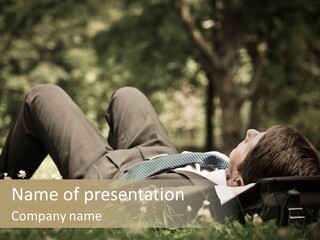 Person Businessman Male PowerPoint Template