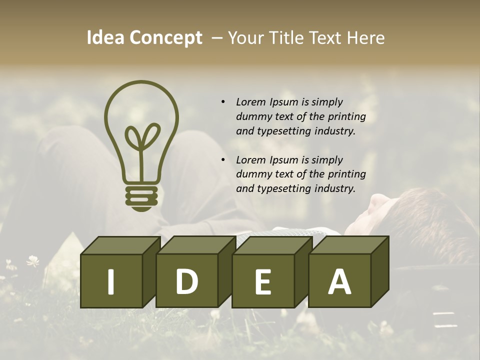 Person Businessman Male PowerPoint Template