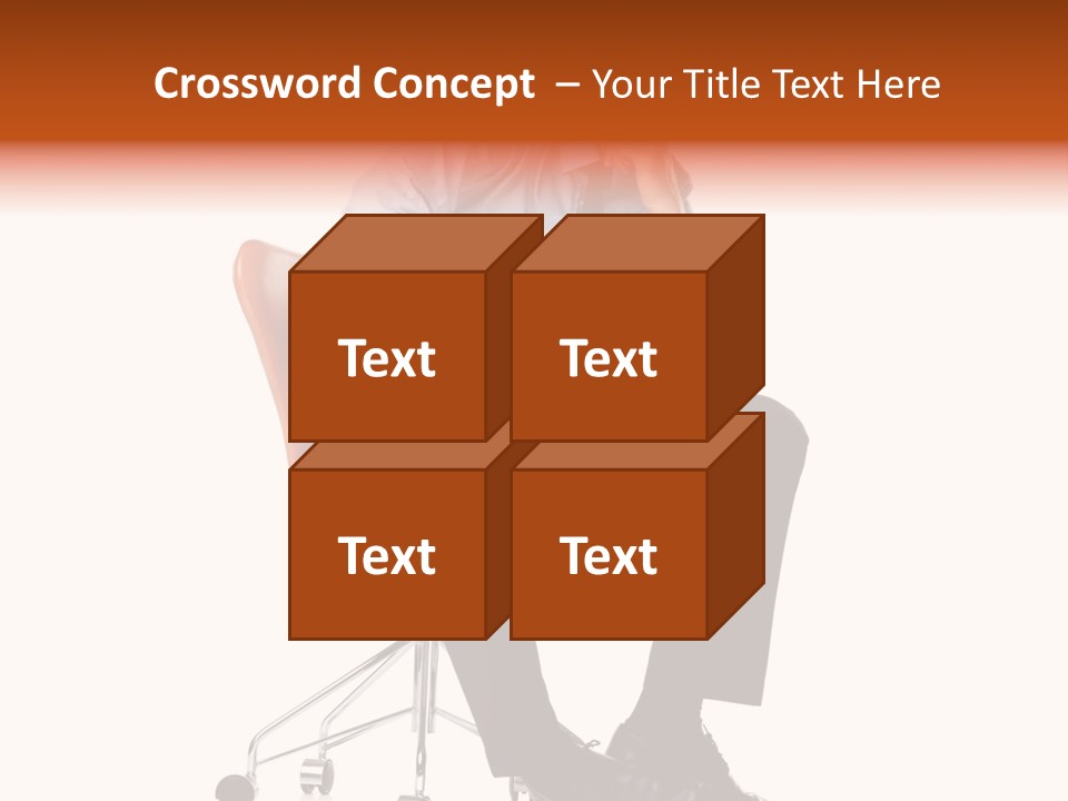 Company Threedimensional Communication PowerPoint Template