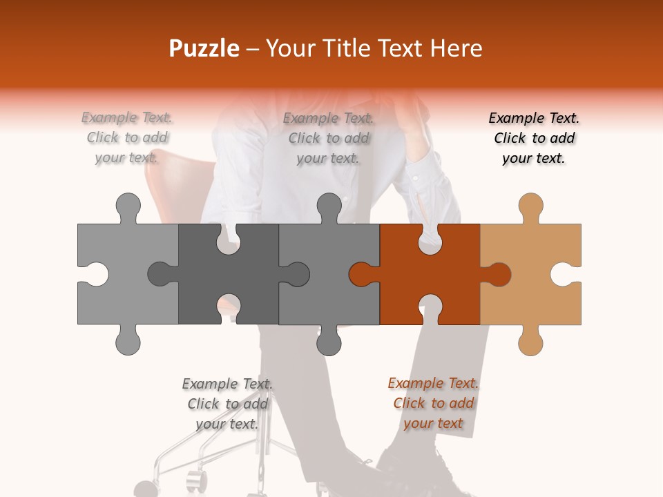 Company Threedimensional Communication PowerPoint Template