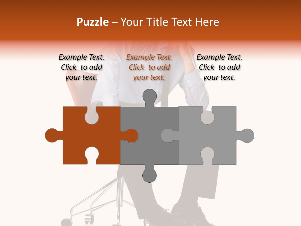 Company Threedimensional Communication PowerPoint Template