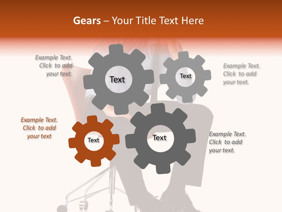 Company Threedimensional Communication PowerPoint Template