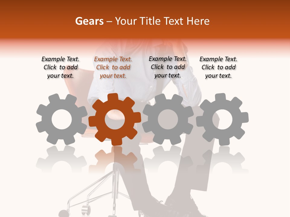 Company Threedimensional Communication PowerPoint Template