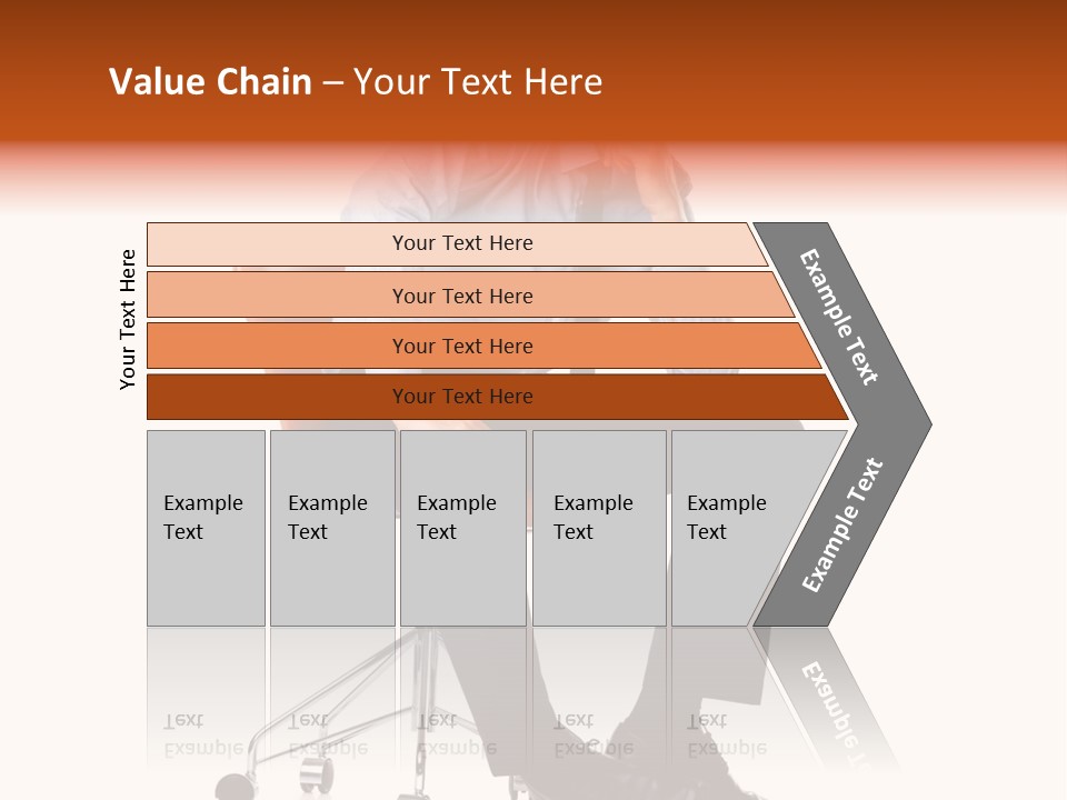 Company Threedimensional Communication PowerPoint Template