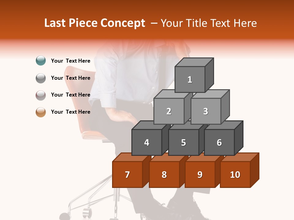 Company Threedimensional Communication PowerPoint Template