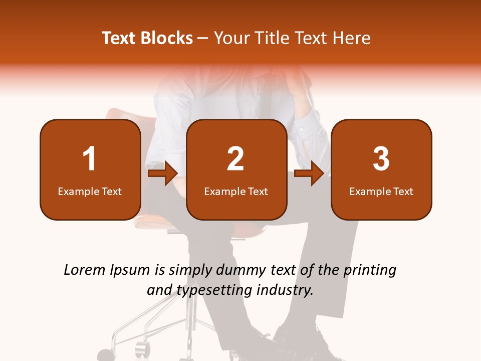 Company Threedimensional Communication PowerPoint Template