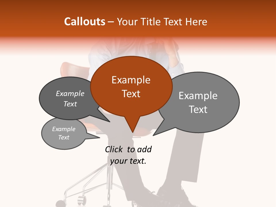 Company Threedimensional Communication PowerPoint Template