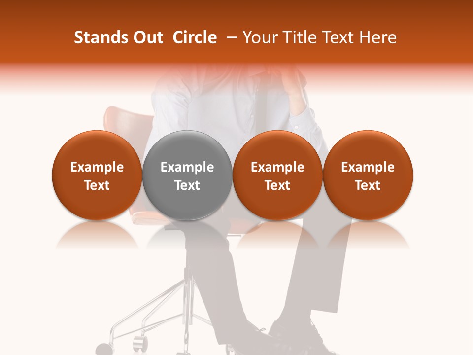 Company Threedimensional Communication PowerPoint Template