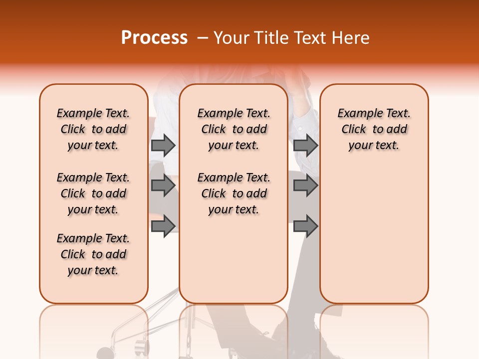 Company Threedimensional Communication PowerPoint Template