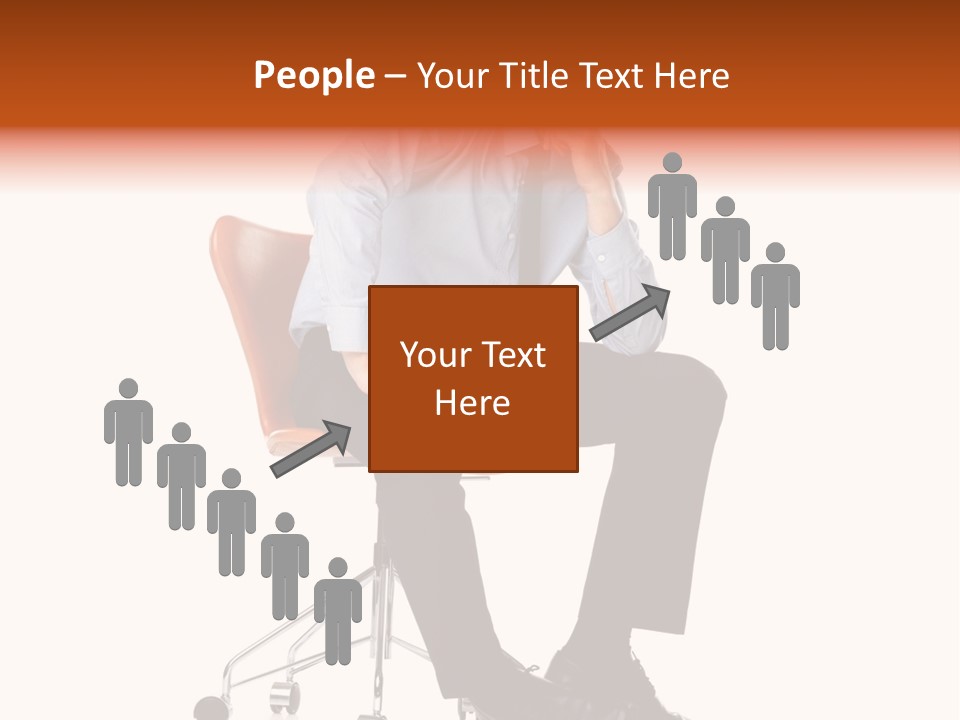 Company Threedimensional Communication PowerPoint Template