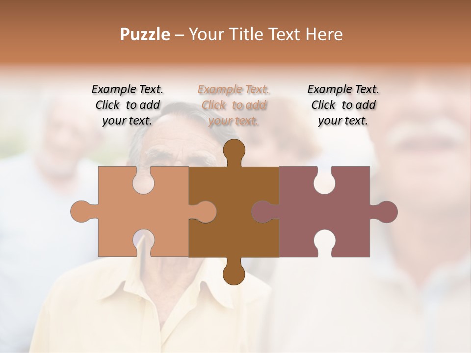 Tumbled Mineral Amethyst PowerPoint Template