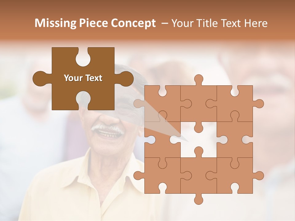 Tumbled Mineral Amethyst PowerPoint Template