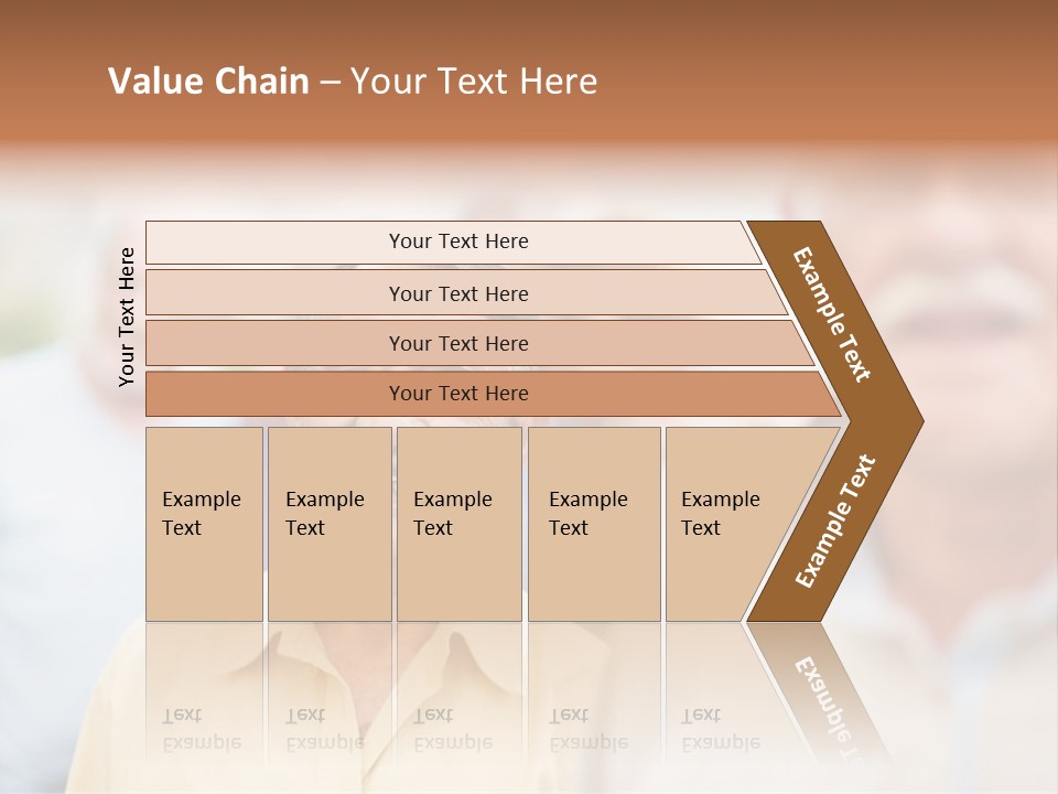 Tumbled Mineral Amethyst PowerPoint Template