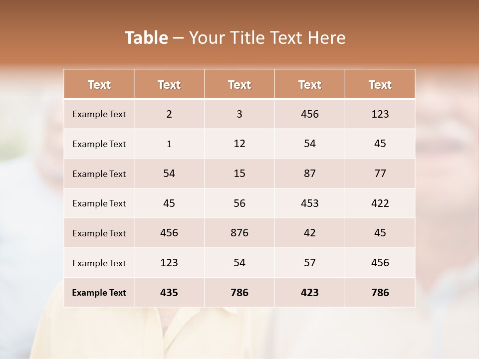 Tumbled Mineral Amethyst PowerPoint Template