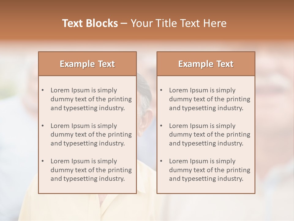 Tumbled Mineral Amethyst PowerPoint Template