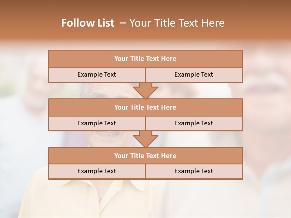 Tumbled Mineral Amethyst PowerPoint Template