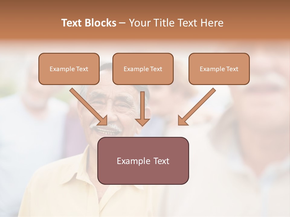 Tumbled Mineral Amethyst PowerPoint Template