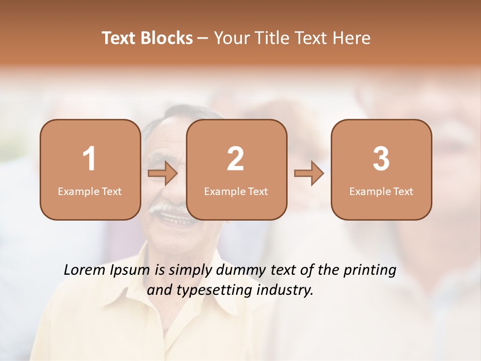 Tumbled Mineral Amethyst PowerPoint Template