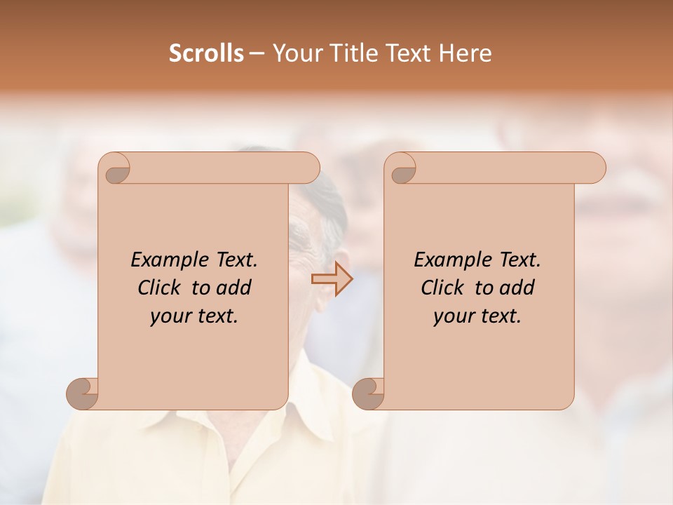 Tumbled Mineral Amethyst PowerPoint Template