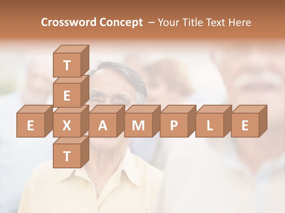Tumbled Mineral Amethyst PowerPoint Template