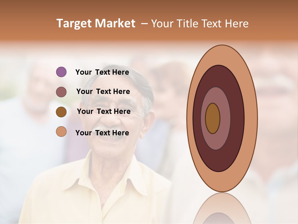 Tumbled Mineral Amethyst PowerPoint Template