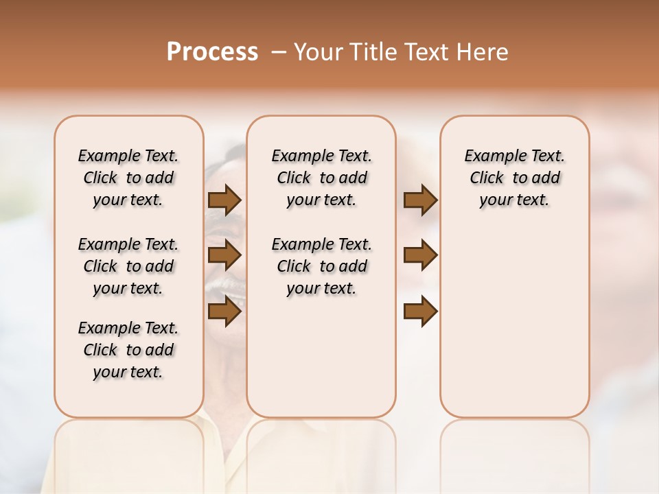 Tumbled Mineral Amethyst PowerPoint Template